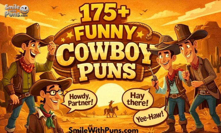 175+ Funny Cowboy Puns One-Liners (2026)