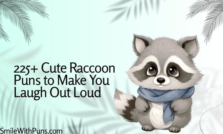200+ Cute Raccoon Puns to Make You Laugh Out Loud