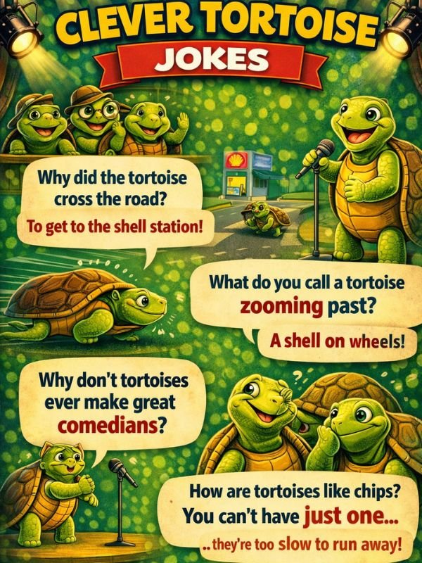 Clever Tortoise Jokes