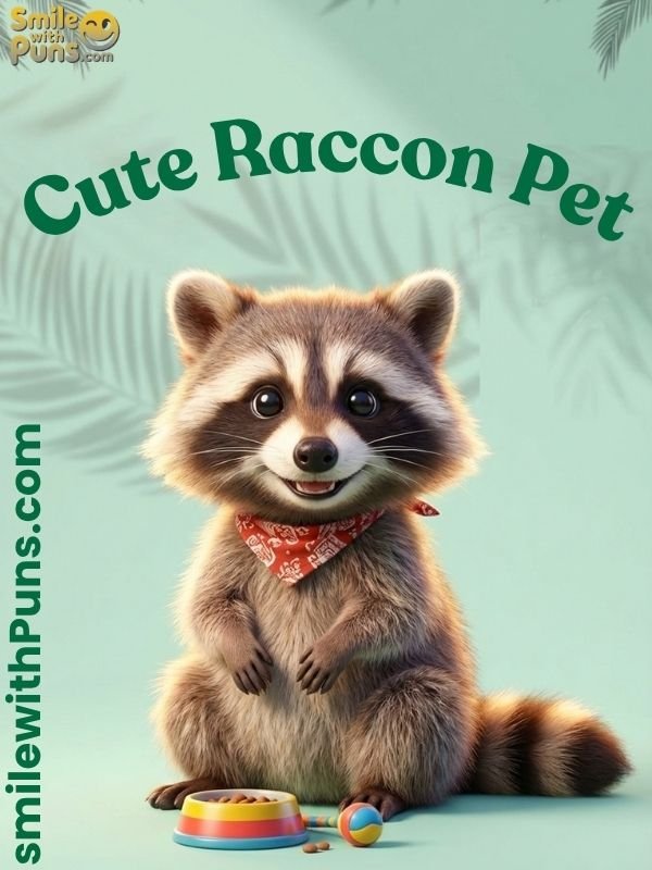 Cute Raccoon Pet