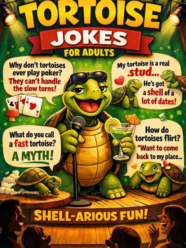 Tortoise Jokes for Adults