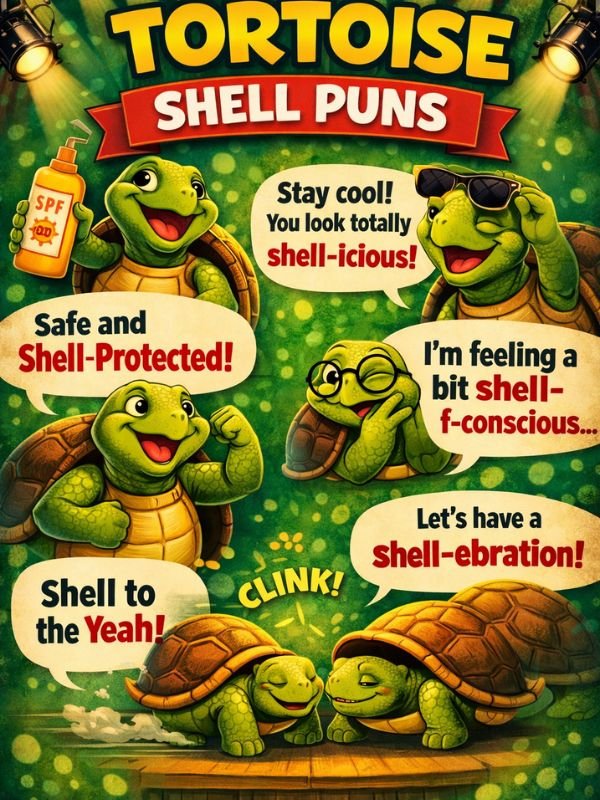 Tortoise shell pun