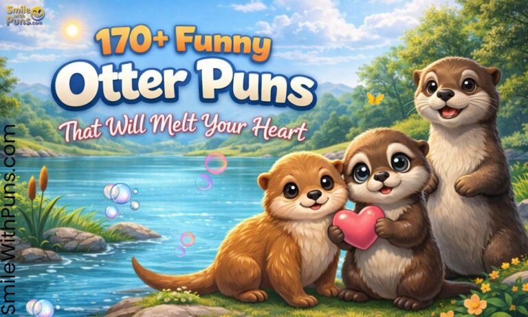 170+ Funny Otter Puns That Will Melt Your Heart