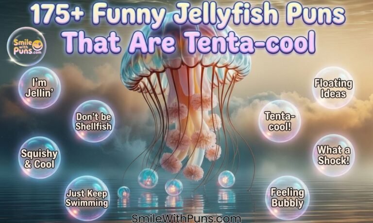175+ Funny Jellyfish Puns That Are Tenta-cool