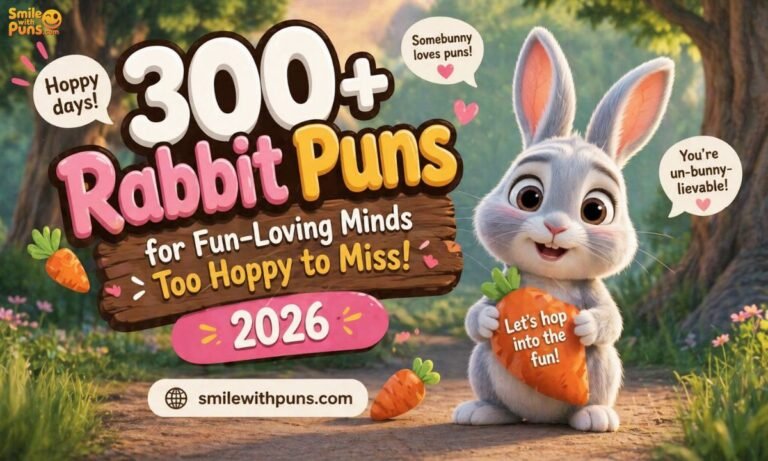 300+ Rabbit Puns for Fun-Loving Minds Too Hoppy to Miss! 2026