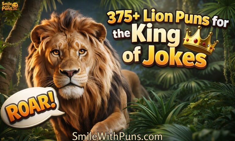 375+ Lion Puns for the King of Jokes
