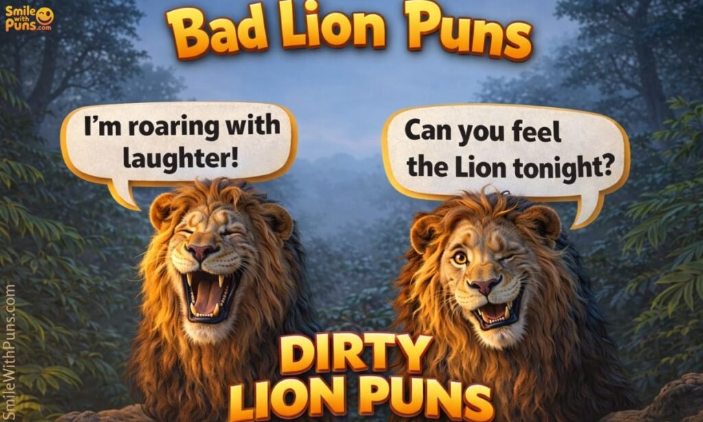 Bad Lion Puns