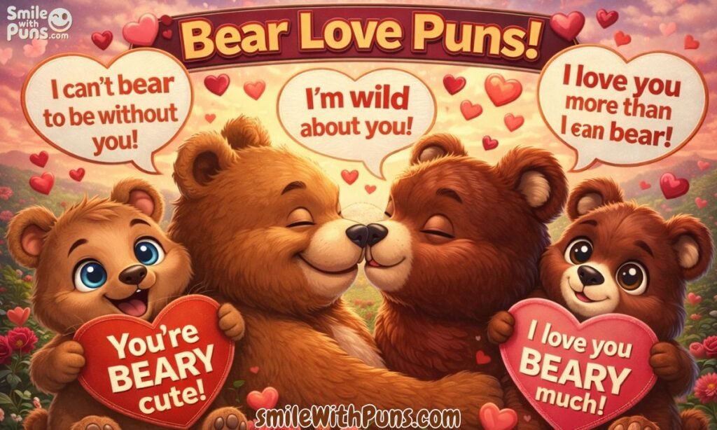Bear Love Puns