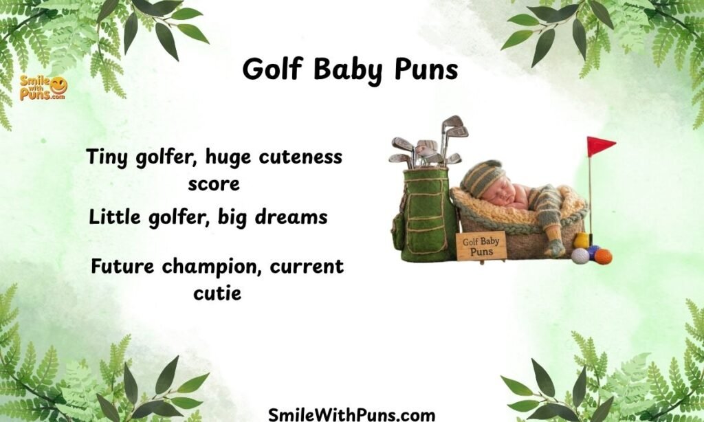 Golf Baby Puns