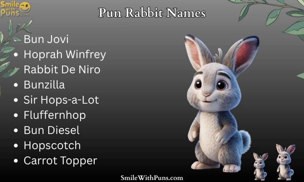 Pun Rabbit Names
