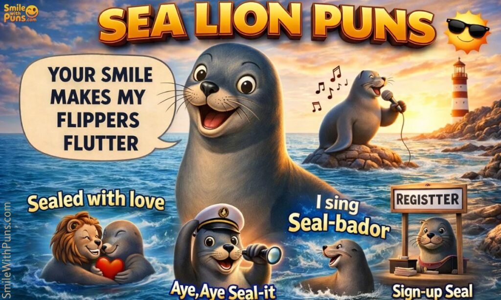 Sea Lion Puns