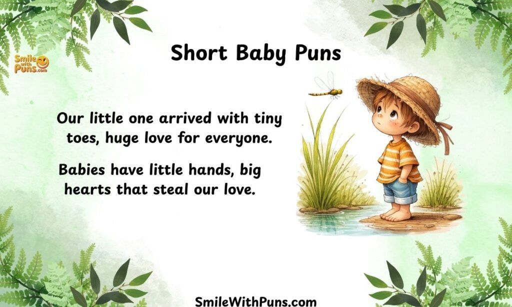 Short Baby Puns