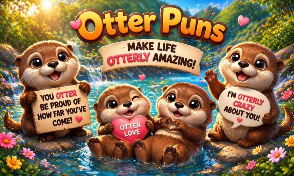 otter puns cute