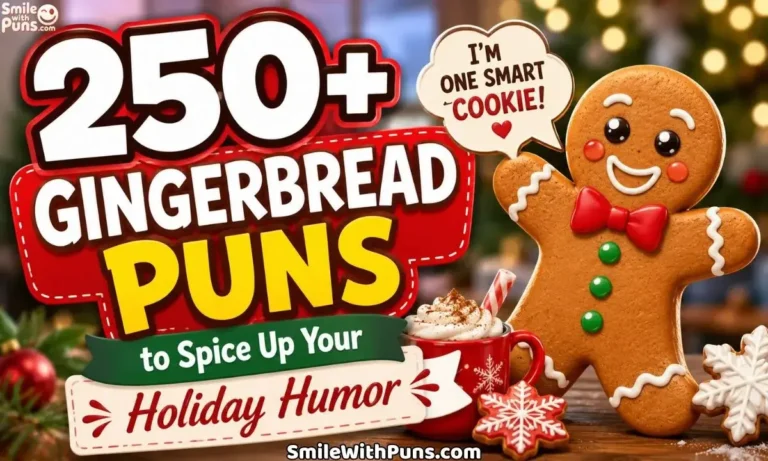 250+ Gingerbread Puns to Spice Up Your Holiday Humor