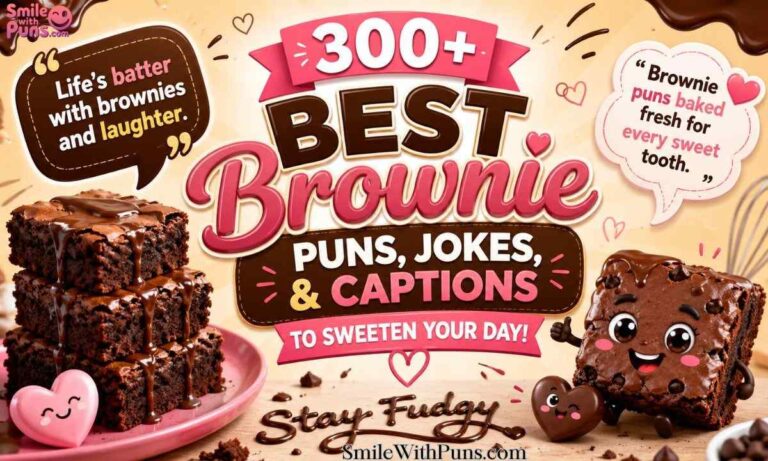 300+ Best Brownie Puns Jokes and Captionst o Sweeten Your Day