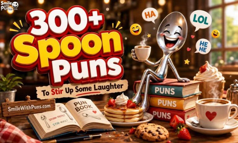 300+ Spoon Puns to Stir Up Some Laughter Puns Book