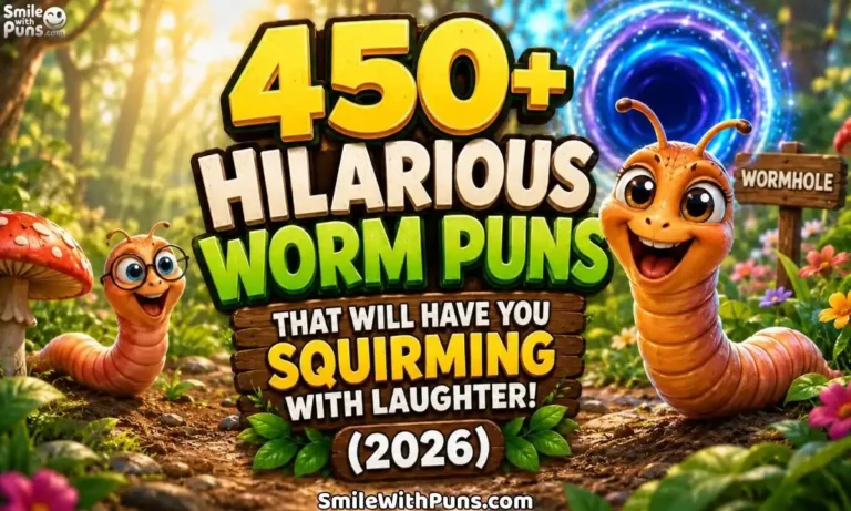 450+ Hilarious Worm Puns That Will Have You Squirming With Laughter (2026)