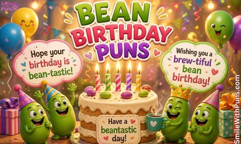 Bean Birth day Puns