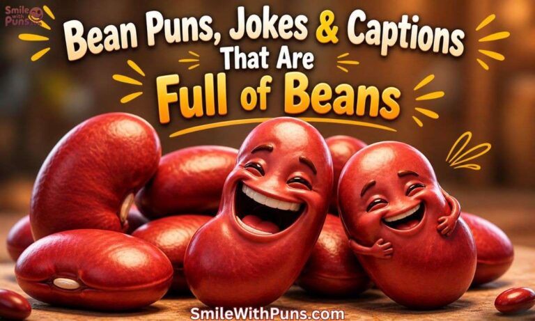 Bean Puns Jokes Captions That Are Fullof Beans