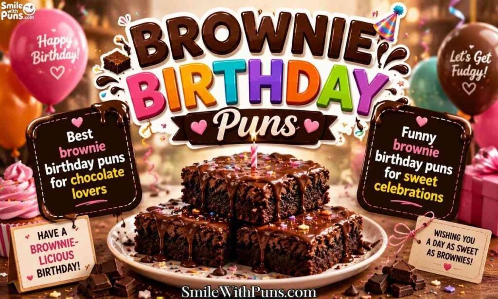 Brownie birthday Puns