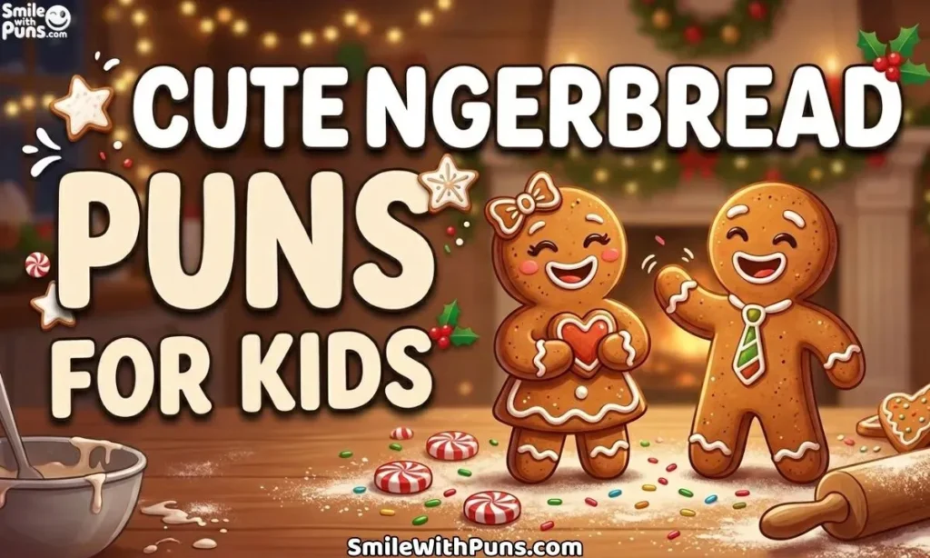 Cute Gingerbread Puns for Kids