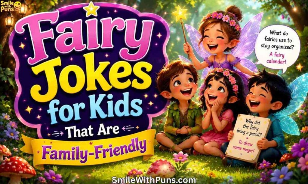 Fairy Jokes for Kids That Are Family-Friendly