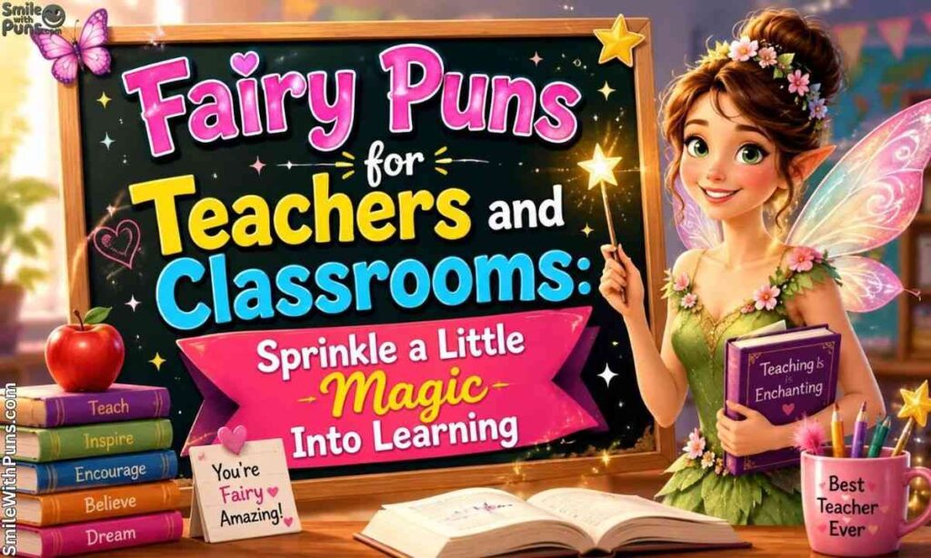 Fairy Puns for Teachers and Classrooms Sprinkle a Little Magic Into Learning