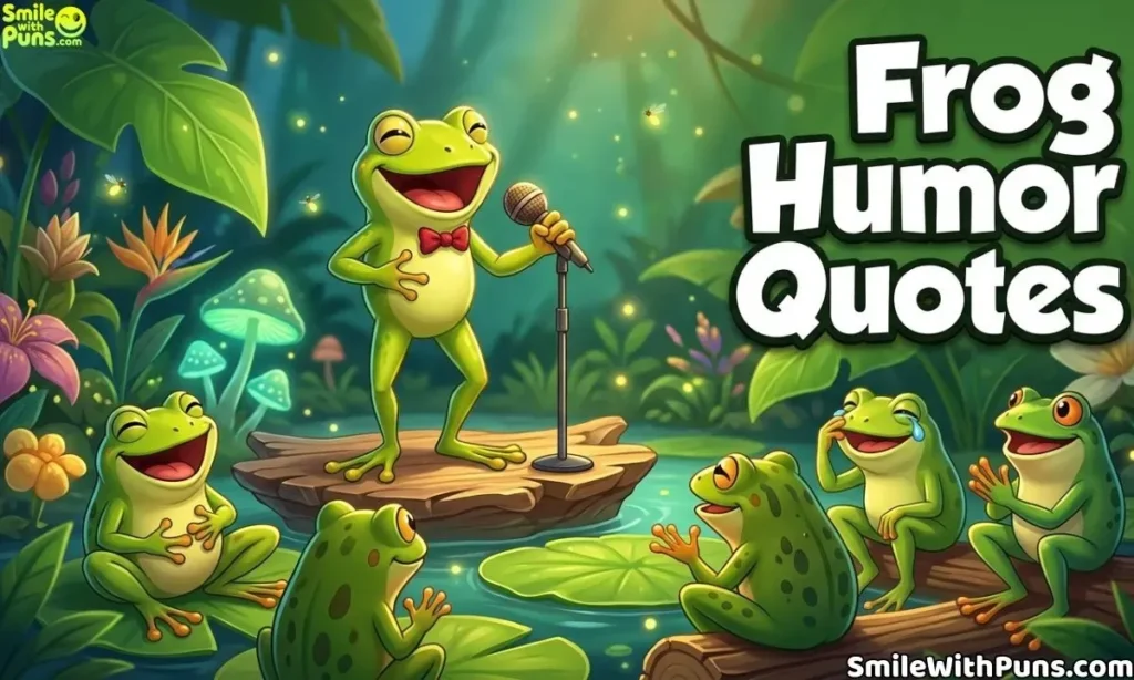 Frog Humor Quotes