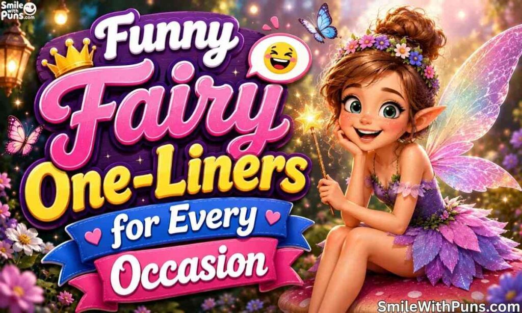 Funny Fairy One-Liners for Every Occasion
