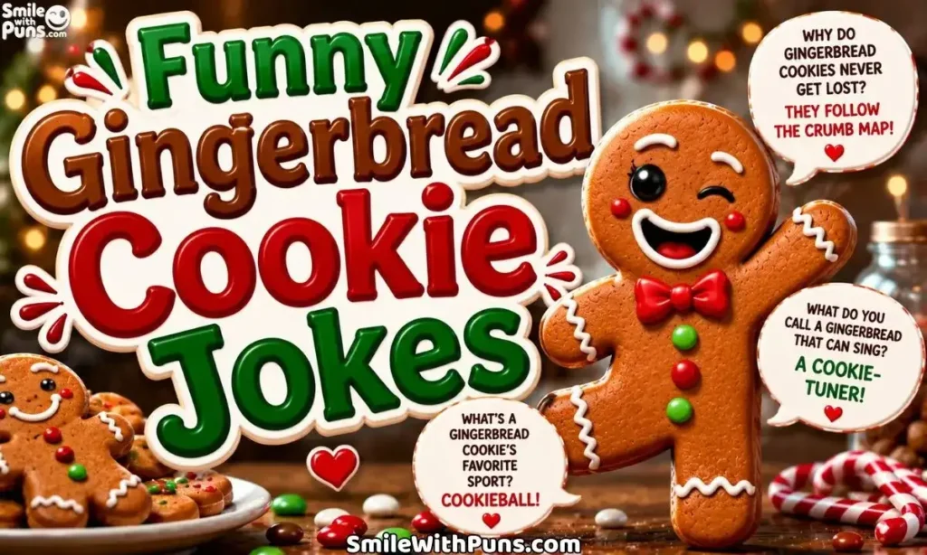 Funny Gingerbread Cookie Jokes