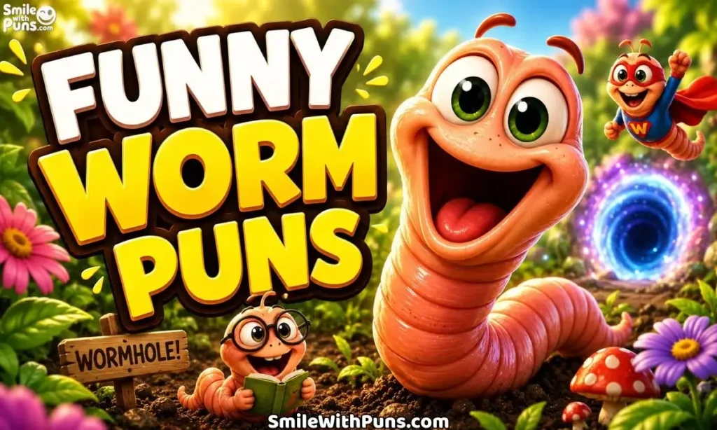Funny Worm Puns