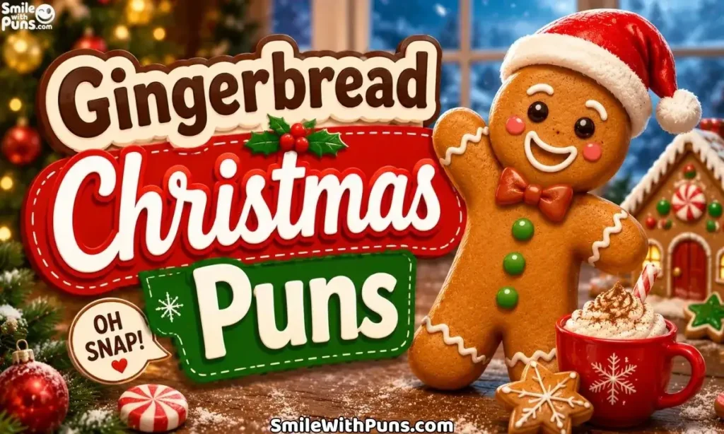 Gingerbread Christmas Puns