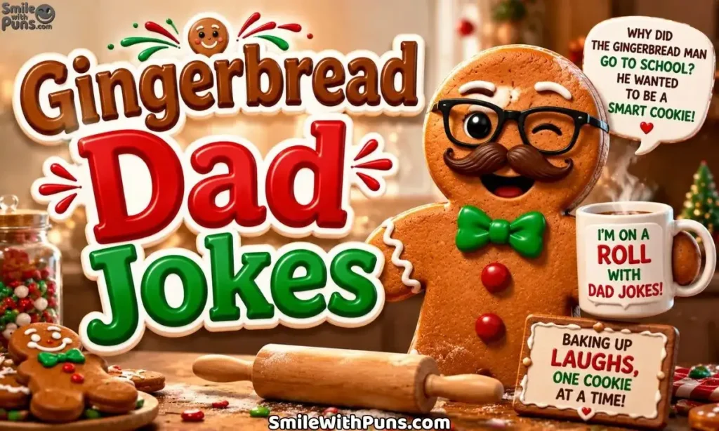 Gingerbread Dad Jokes