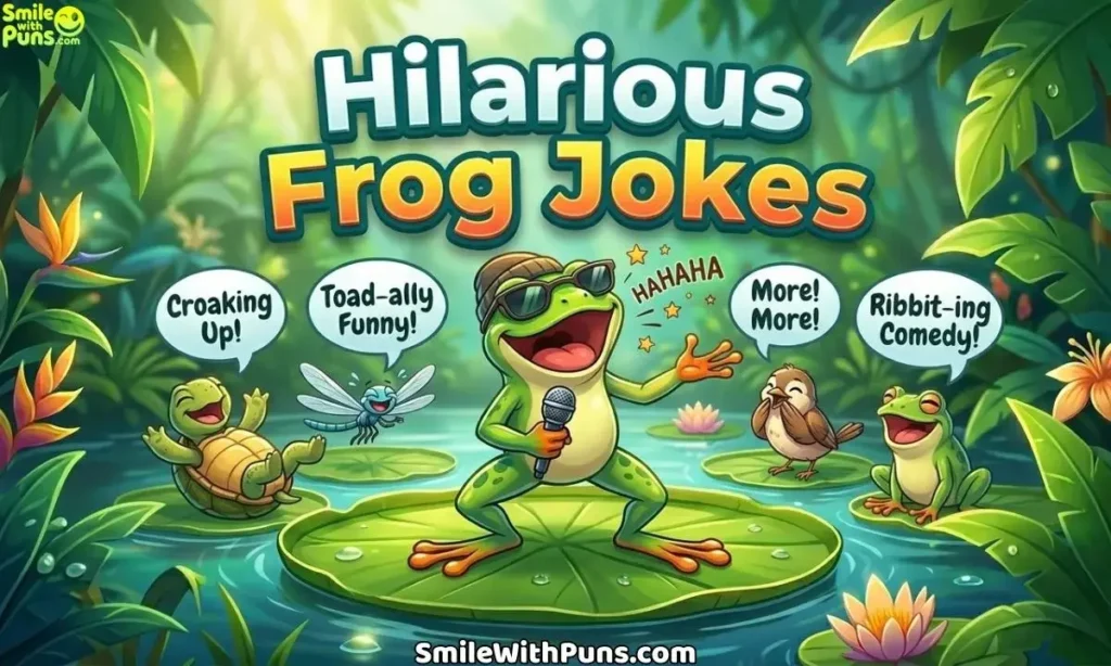 Hilarious Frog Jokes