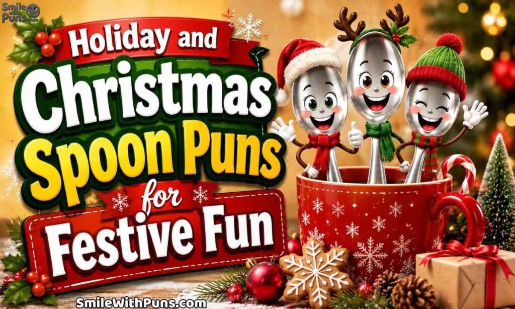 Holiday and Christmas Spoon Puns for Festive Fun