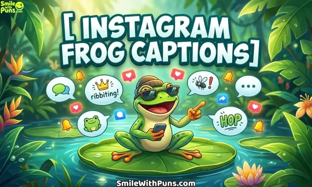 Instagram Frog Captions