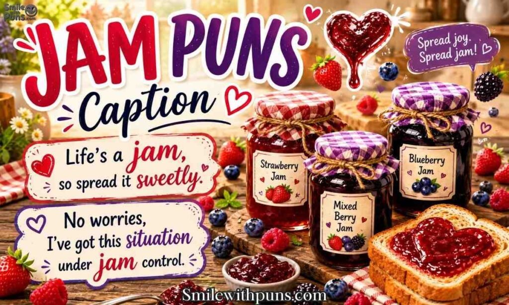 Jam Puns Caption