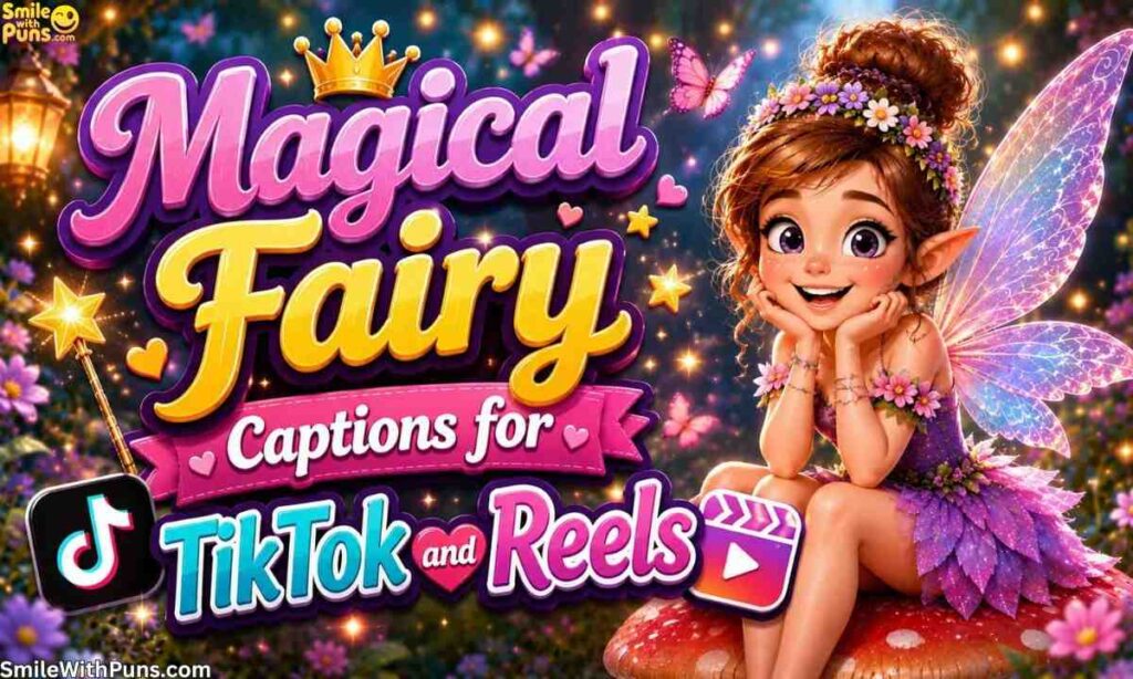 Magical Fairy Captions for TikTok and Reels