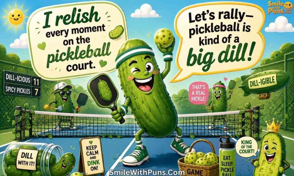 Pickle ball Puns