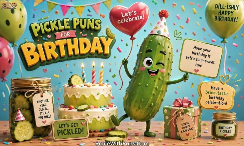 Pickle puns for birthday