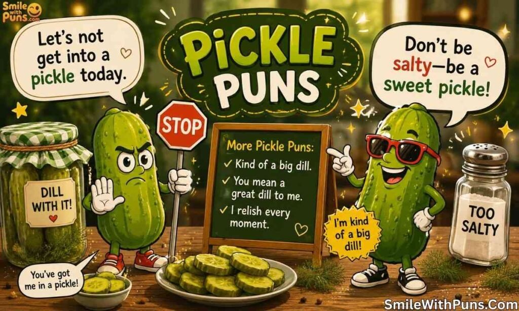 Pickle puns funny