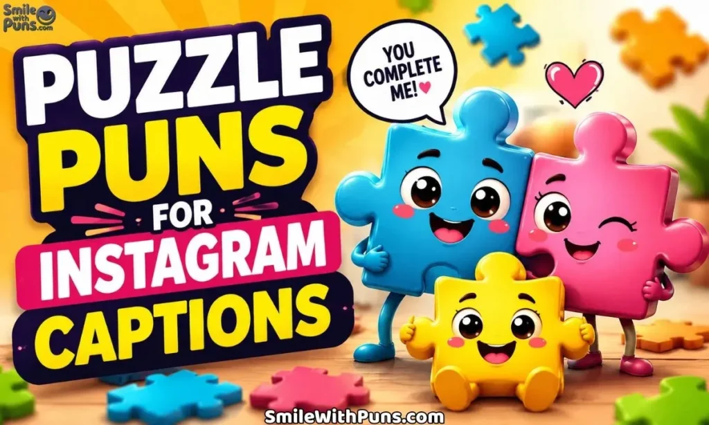 Puzzle Puns for Instagram Captions