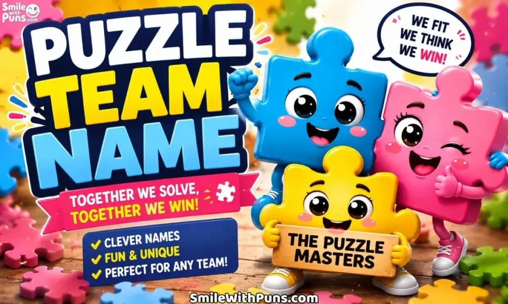 Puzzle Team Name