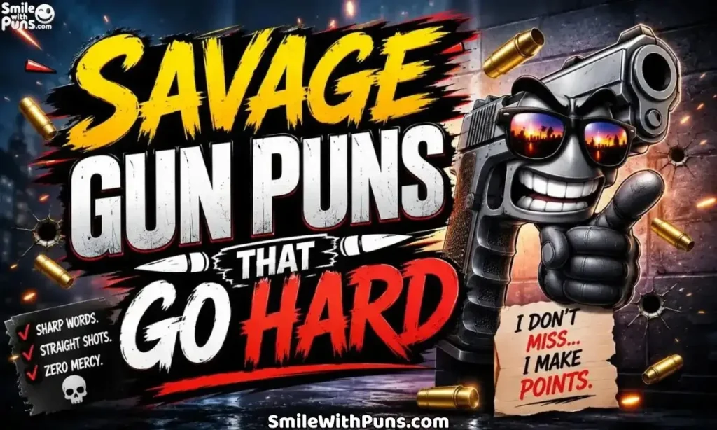 Savage Gun Puns That Go Hard
