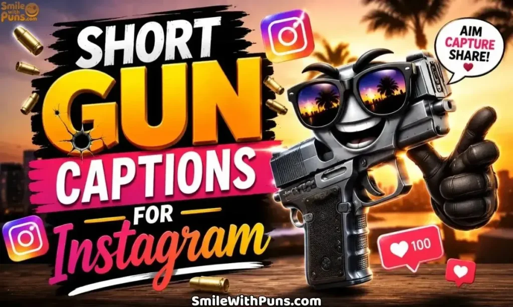Short Gun Captions for Instagram