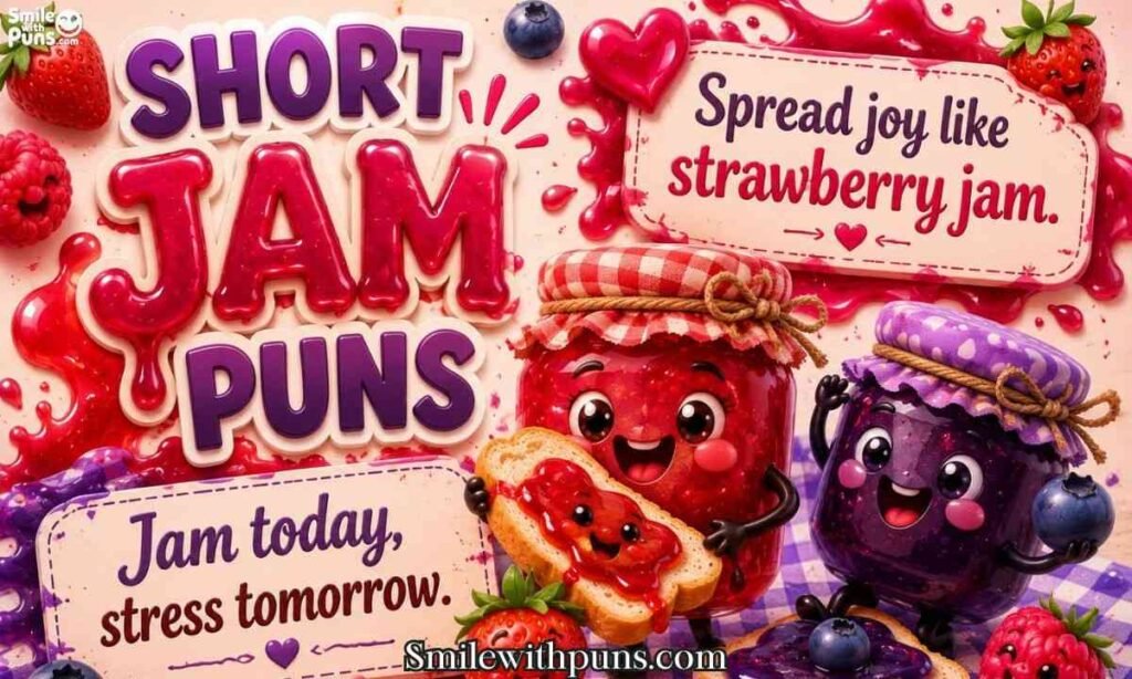 Short Jam Puns