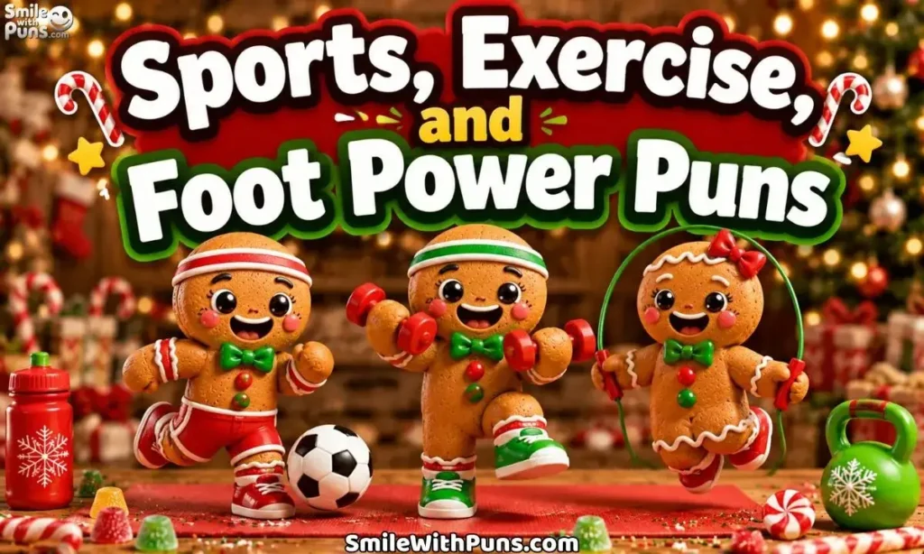 Sports, Exercise, and Foot Power Puns