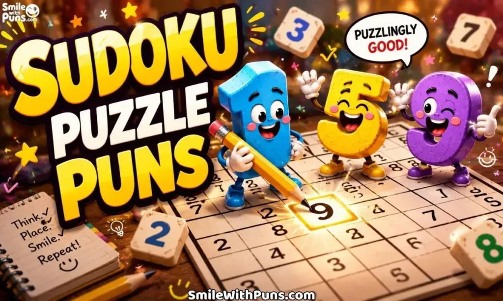 Sudoku Puzzle Puns