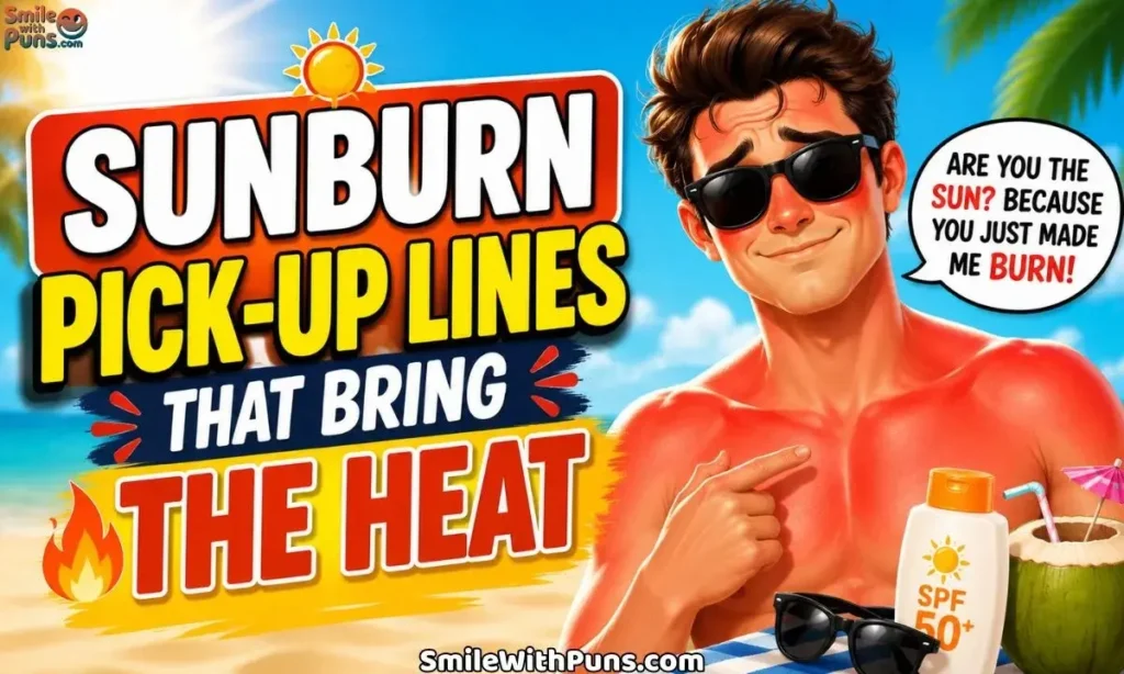 Sunburn Pick-Up Lines That Bring the Heat