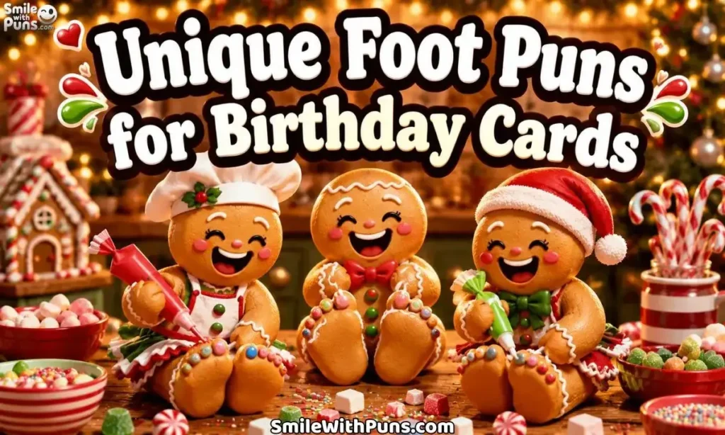 Unique Foot Puns for Birthday Cards